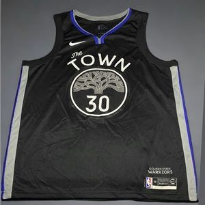 Stephen Curry Golden State Warriors Jersey The Town Nike Men’s Size 2XL 56